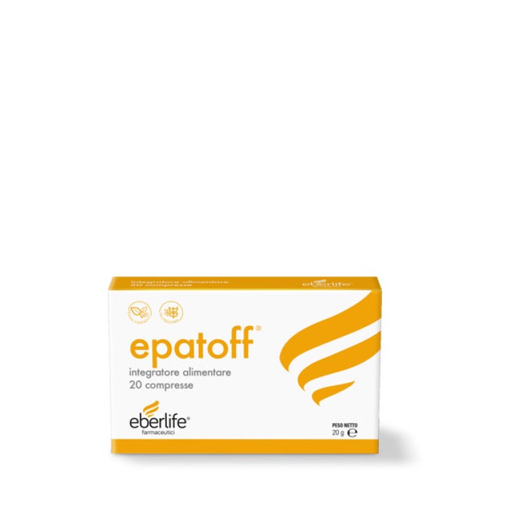 Epatoff 20 Compresse - Integratore Alimentare Transaminasi Elevate