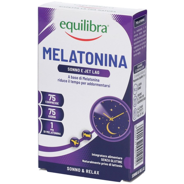 Equilibra Melatonina 75 Compresse - Integratore per il Sonno