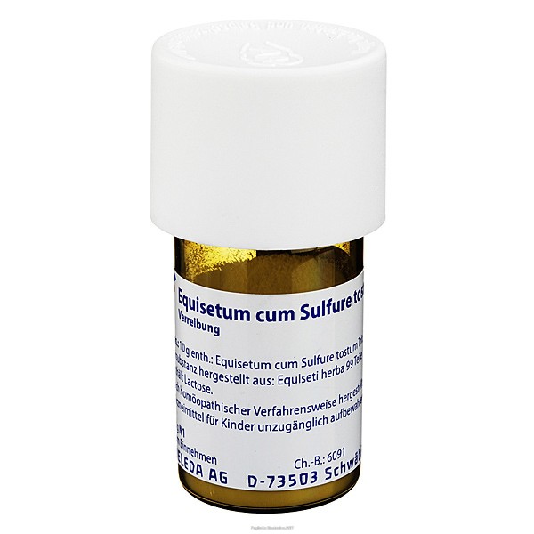 Weleda Equisetum Cum Sulfur D6 20 grammi - Medicinale Omeopatico