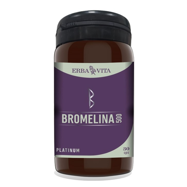 Erba Vita Bromelina 500 30 capsule - Integratore Alimentare