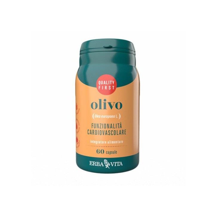 Erba Vita Olivo 60 capsule - Integratore Funzione Cardiovascolare