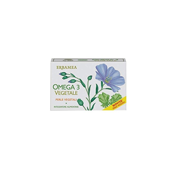 Erbamea Omega 3 30 perle vegetali - Integratore Alimentare