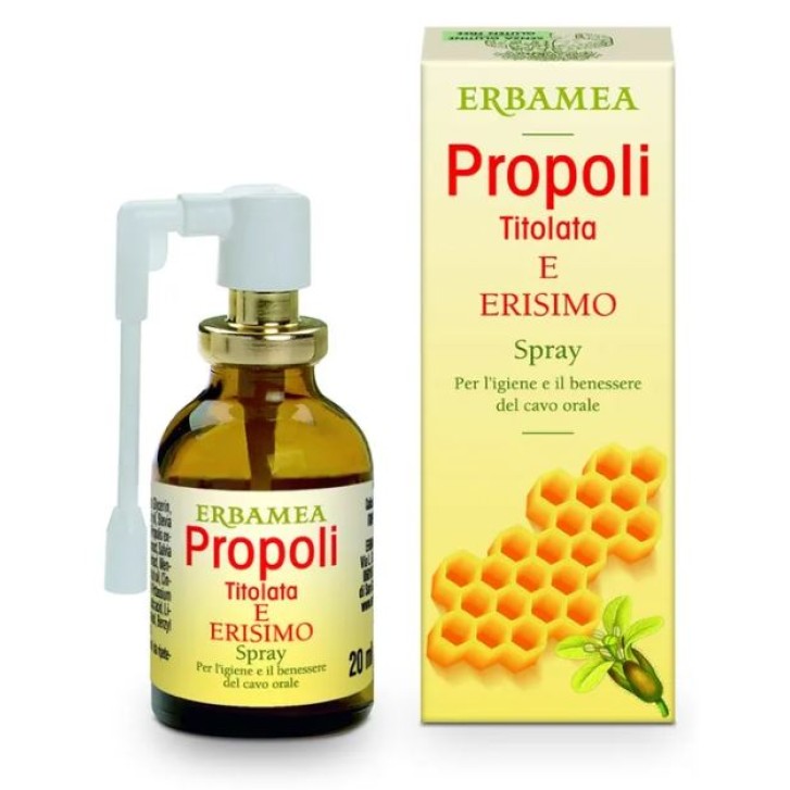 Erbamea Propoli Titolata ed Erisimo Spray 20 ml