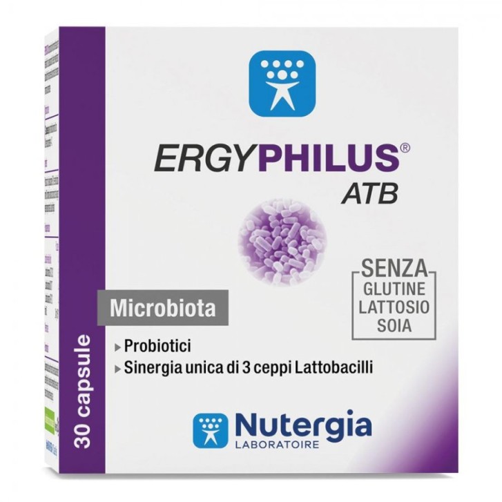 Ergyphilus ATB 30 Capsule - Integratore Benessere Intestinale