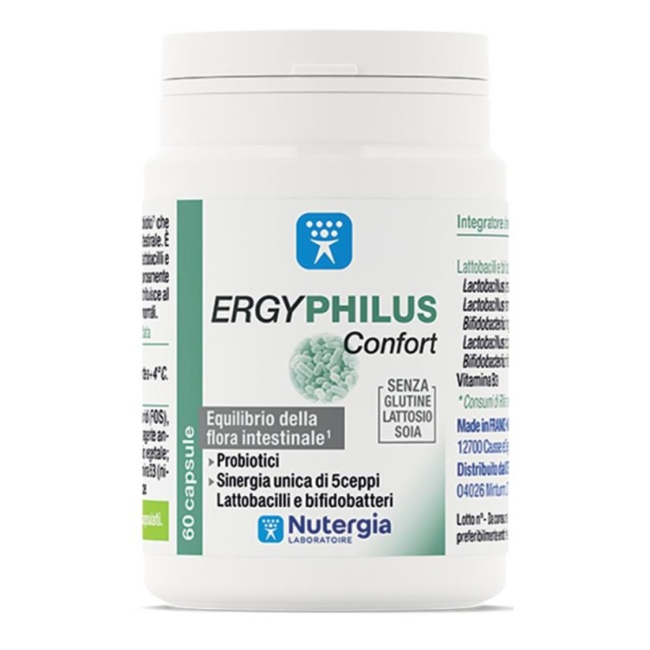 Ergyphilus Confort 60 capsule - Integratore Benessere Intestinale