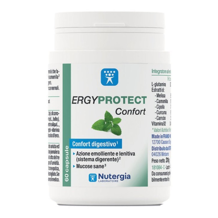 Ergyprotect Confort 60 Capsule - Integratore Benessere Digestivo