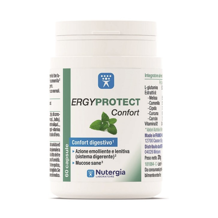 Ergyprotect Confort 60 Capsule - Integratore Benessere Digestivo