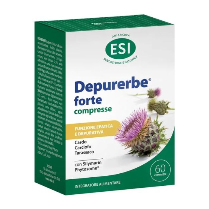 Esi Depurerbe Forte 60 compresse - Integratore Depurativo
