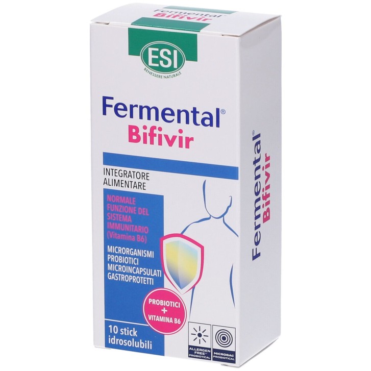 Fermental Bifivir 10 Stick - Integratore Flora Intestinale e Difese Immunitarie