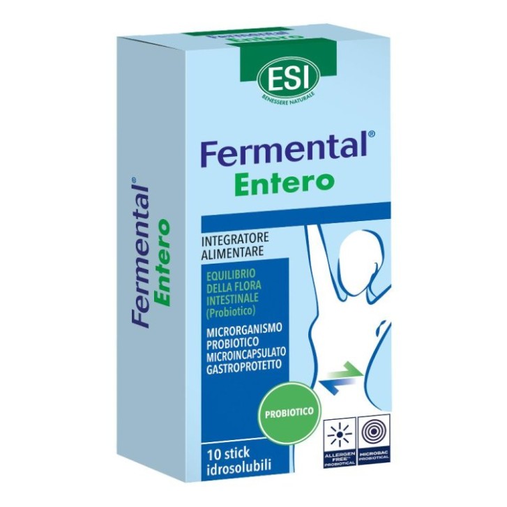 Fermental Entero 10 Stick - Integratore Equilibrio Flora Intestinale