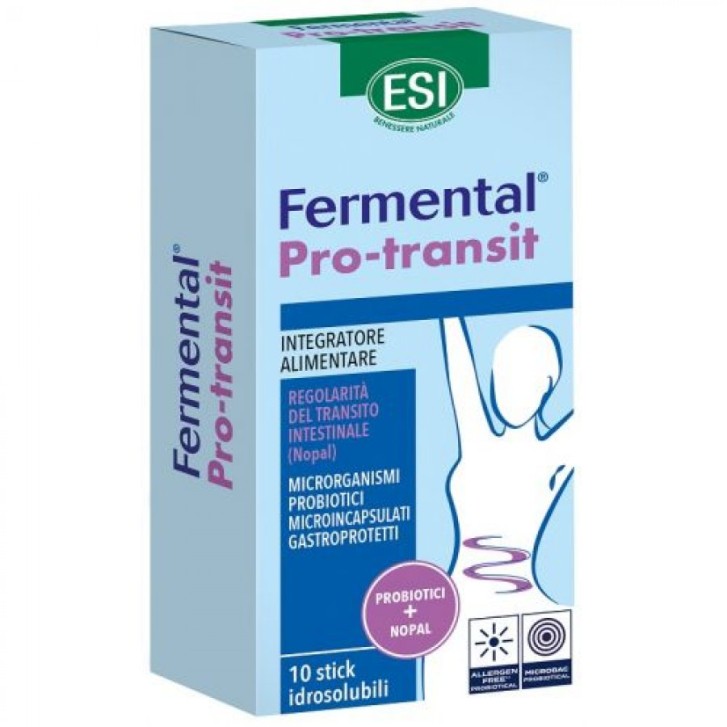 Fermental Pro-Transit 10 Stick - Integratore Regolarità Intestinale