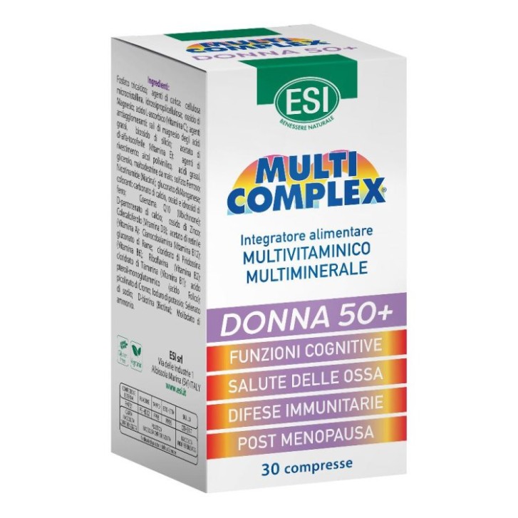 Esi Multicomplex Donna 50+ 30 compresse - Integratore Multivitaminico