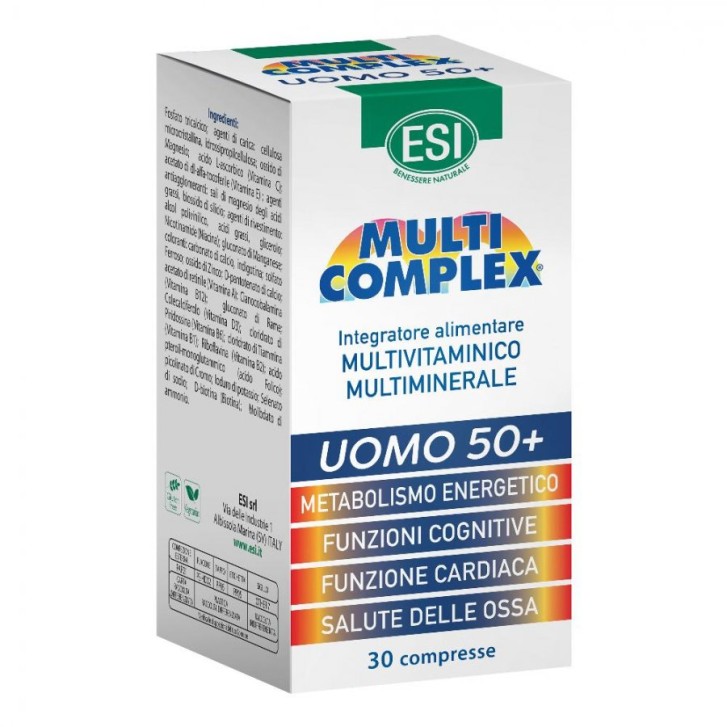Esi Multicomplex Uomo 50+ 30 compresse - Integratore Multivitaminico