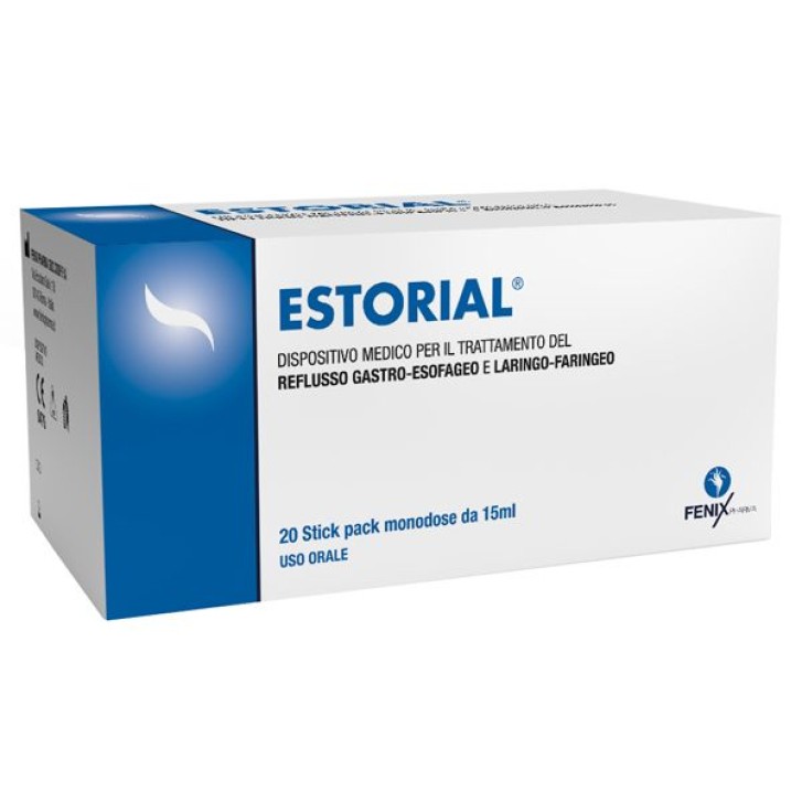 Estorial 24 Compresse Masticabili - Dispositivo Medico Reflusso Gastroesofageo