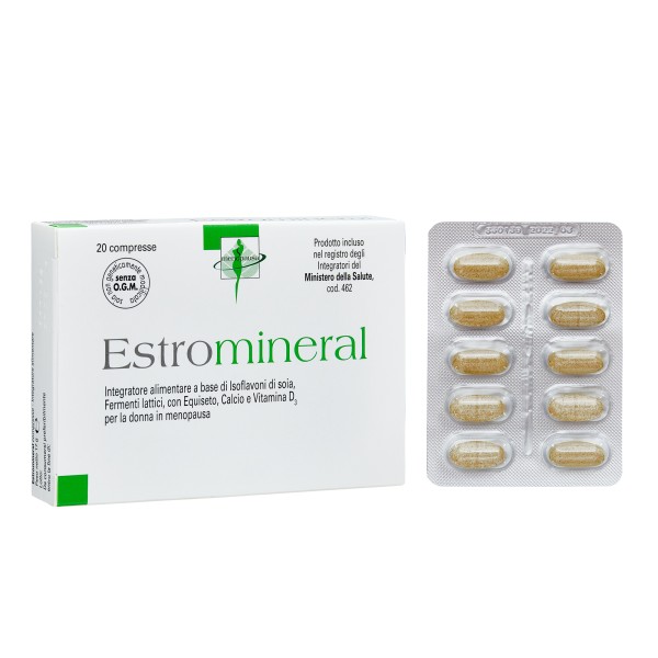Estromineral 20 Compresse - Integratore per Donne in Menopausa