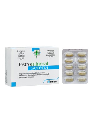 Estromineral Serena 40 Compresse - Integratore Menopausa e Ciclo Mestruale