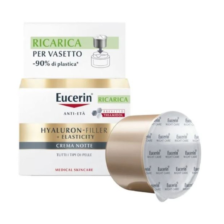 Eucerin Hyaluron-Filler + Elasticity Notte Ricarica 50 ml
