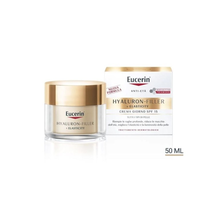 Eucerin Hyaluron-Filler + Elasticity Crema Giorno SPF 15 50 ml