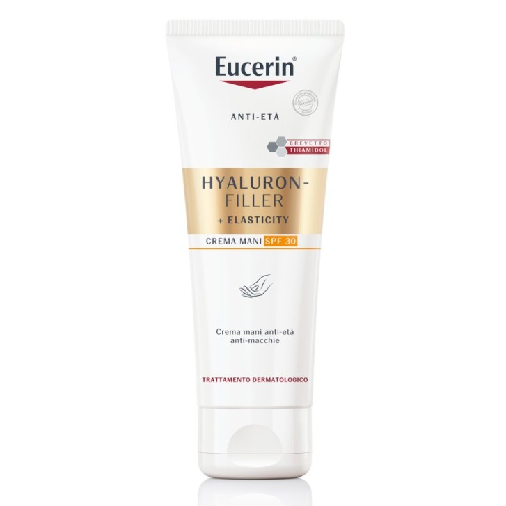 Eucerin Hyaluron-Filler + Elasticity Crema Mani SPF30 75 ml
