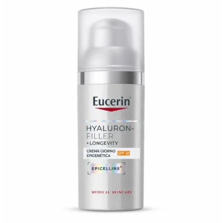 Eucerin Hyaluron-Filler + Longevity Crema Giorno Epigenetica SPF 30 50 ml