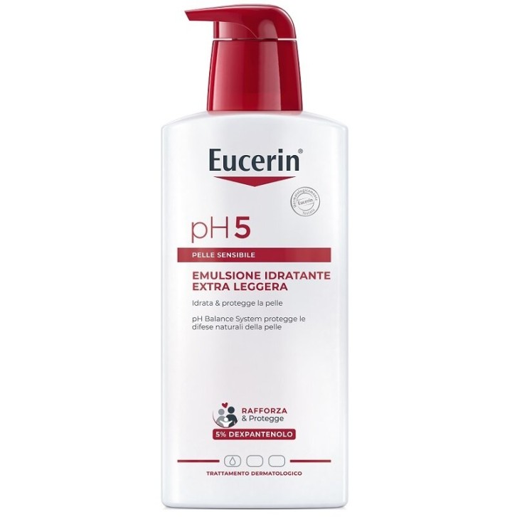 Eucerin Ph5 Emulsione Corpo Extra Leggera Idratante e Protettiva 400 ml