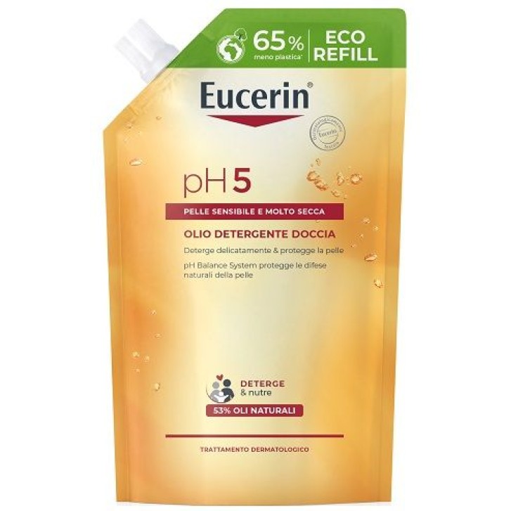 Eucerin Ph5 Olio Doccia Detergente Ricarica 400 ml