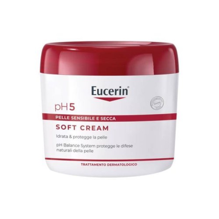 Eucerin Ph5 Soft Cream Crema Corpo Idratante e Protettiva 450 ml