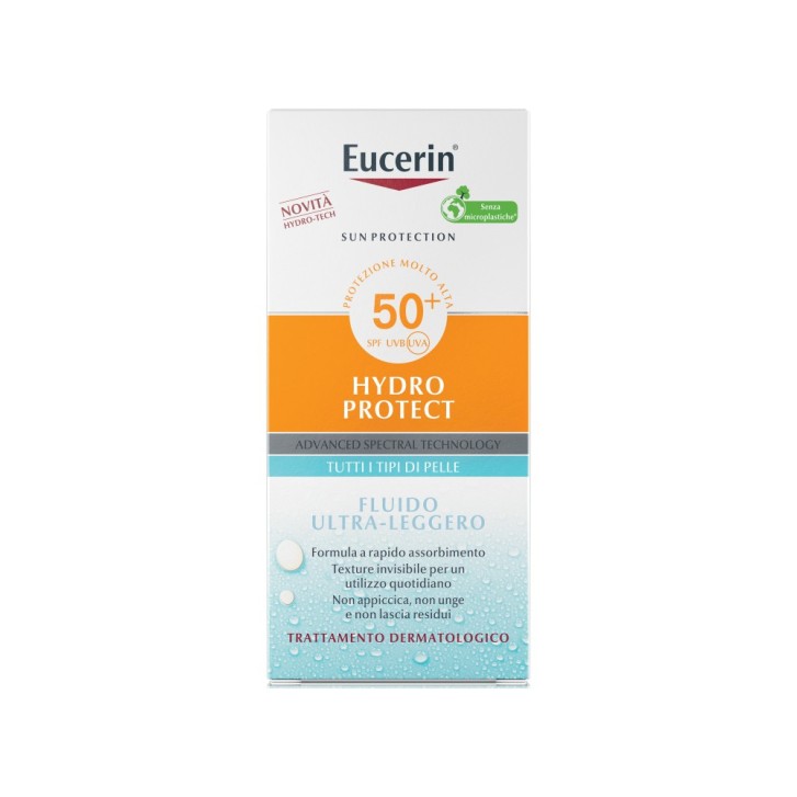 Eucerin Sun Face Hydro Protect Fluido Ultra-leggero Viso SPF 50+ 50 ml