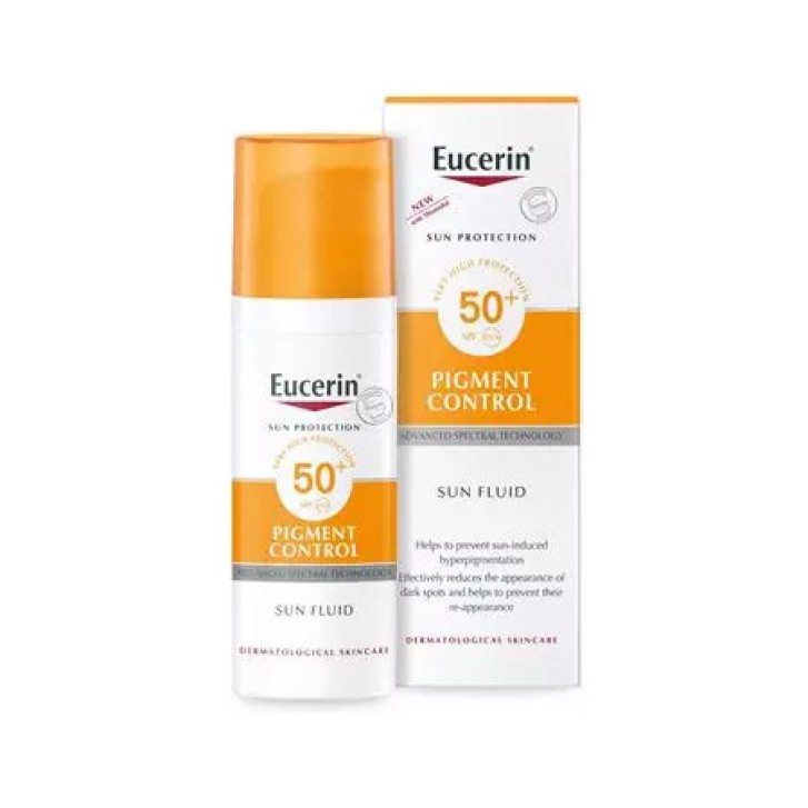 Eucerin Sun Crema Viso Pigment Control Anti Macchia SPF 50+ 50 ml