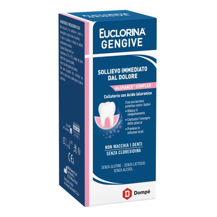 Euclorina Gengive Collutorio senza Clorexidina 200 ml