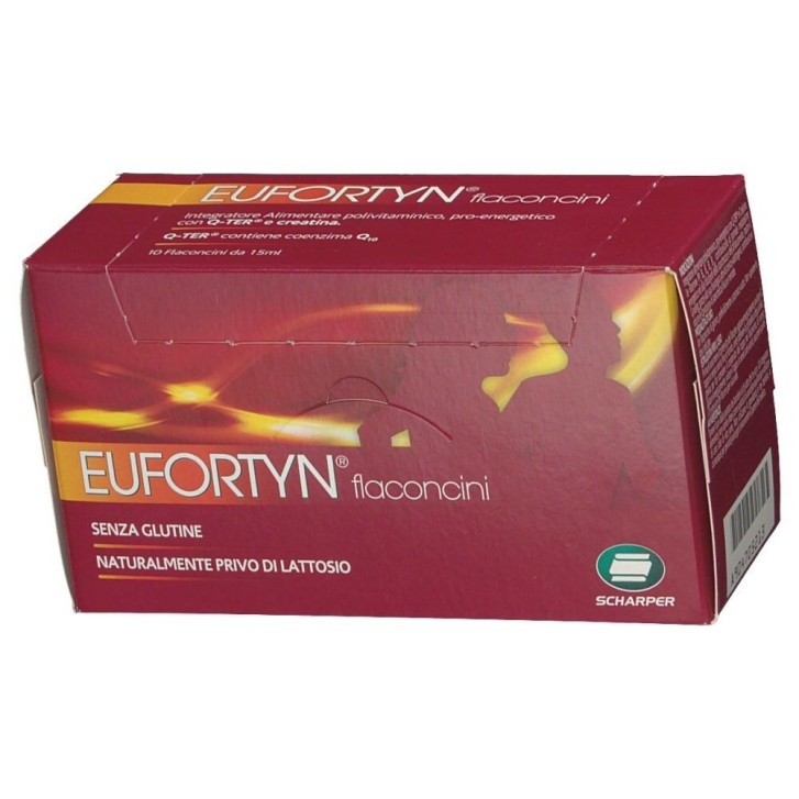 Eufortyn 10 Flaconcini - Integratore per energia e stanchezza
