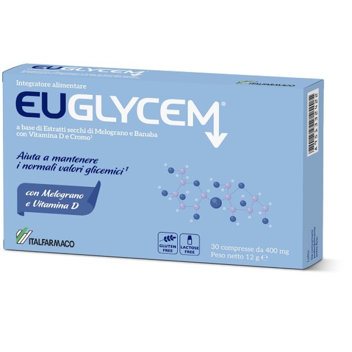 Euglycem 30 compresse - Integratore Controllo Glucosio