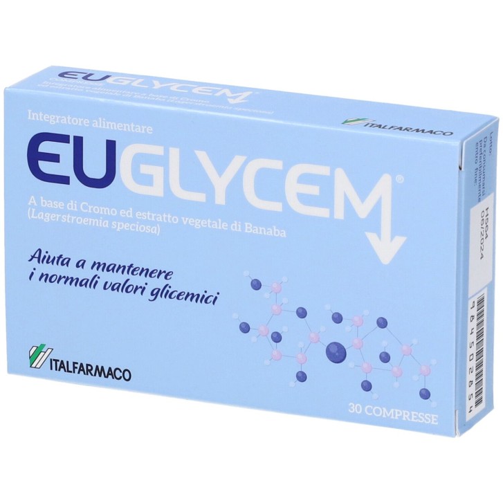 Euglycem 30 compresse - Integratore Controllo Glicemia