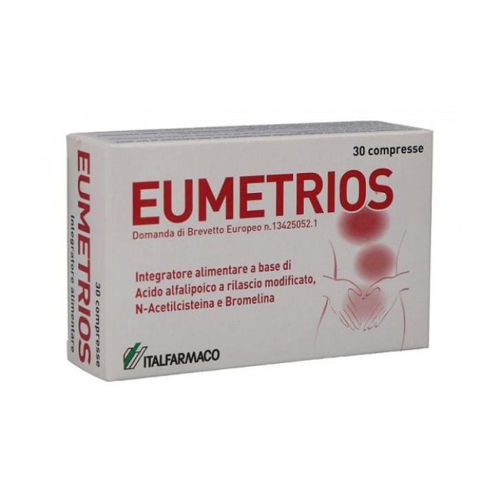 Eumetrios 30 Compresse - Integratore Antiossidante
