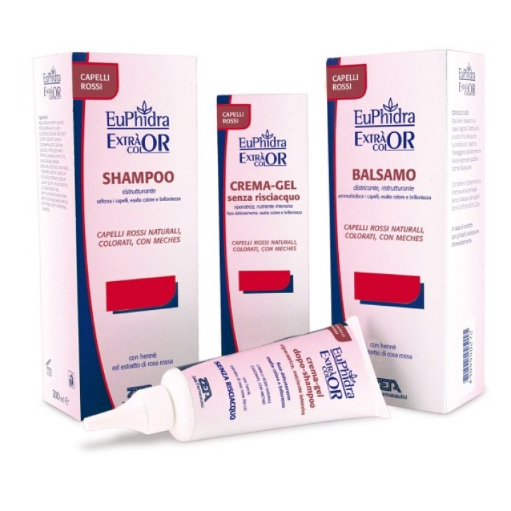 Euphidra Extra Color Shampoo Ristrutturante Capelli Rossi 200 ml