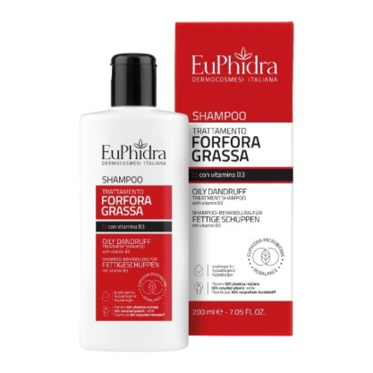 Euphidra Shampoo Forfora Grassa 200 ml