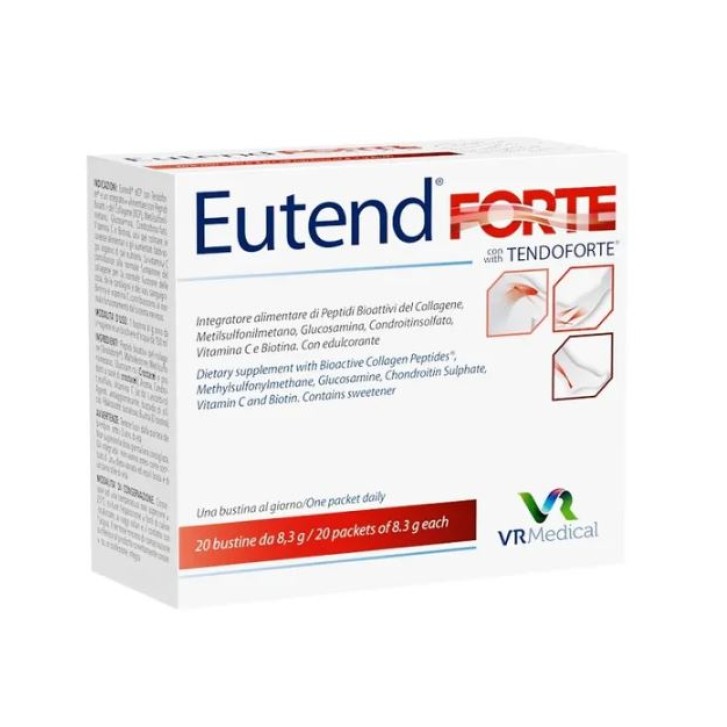 Eutend Forte 20 Bustine - Integratore Benessere Ossa e Articolazioni