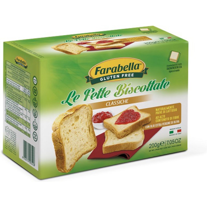 Farabella Senza Glutine Fette Biscottate Classiche 200 grammi