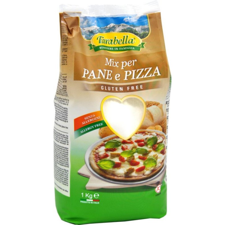 Farabella Senza Glutine Preparato Mix Pane/Pizza 1 Kg