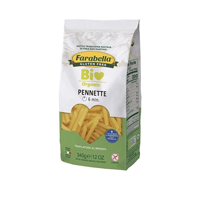 Farabella Pasta Senza Glutine Pennette Bio 340 grammi