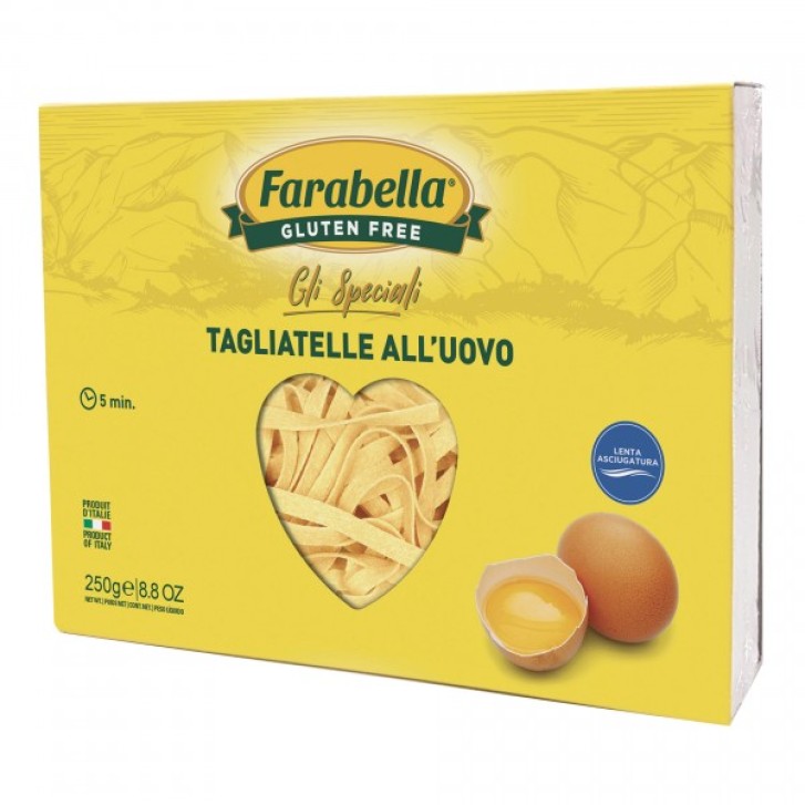 Farabella Pasta Senza Glutine Tagliatelle all' Uovo 250 grammi
