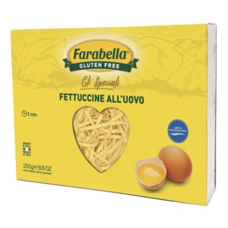 Farabella Pasta Senza Glutine Fettuccine all'Uovo 250 grammi