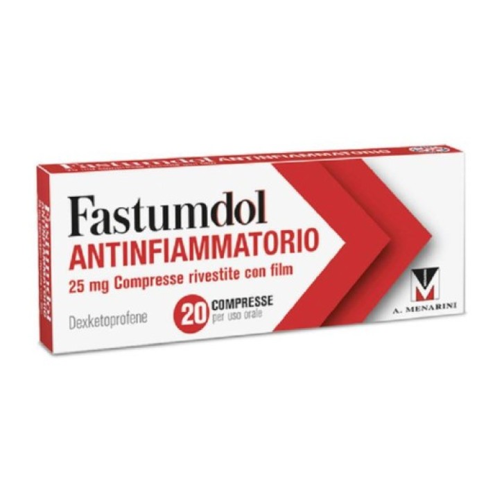 Fastumdol Antinfiammatorio Dexketoprofene 25 mg 20 compresse
