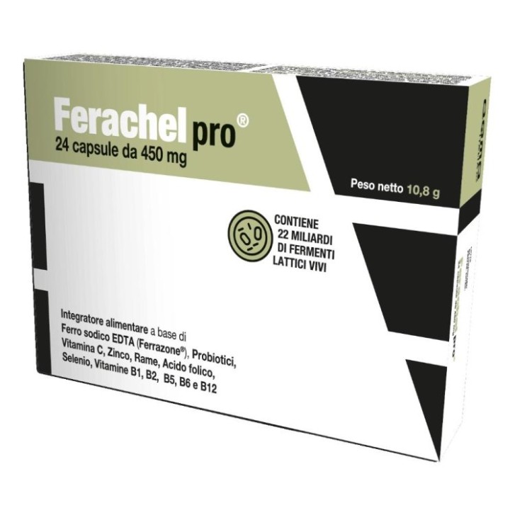 Ferachel Pro 24 Capsule - Integratore Alimentare