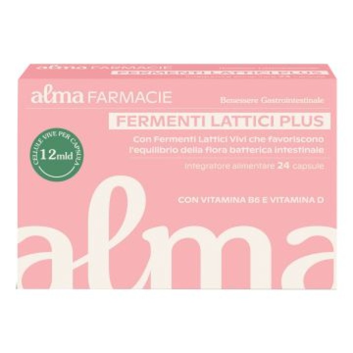 AF Fermenti Lattici Plus 24 capsule - Integratore Benessere Intestinale