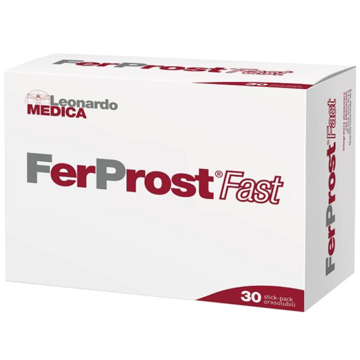 Ferprost Fast 30 Stick Orosolubili - Integratore Benessere della Prostata