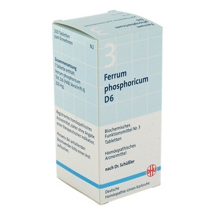Schwabe Ferrum Phosphoricum Sale di Schussler N 3 200 Compresse 6DH
