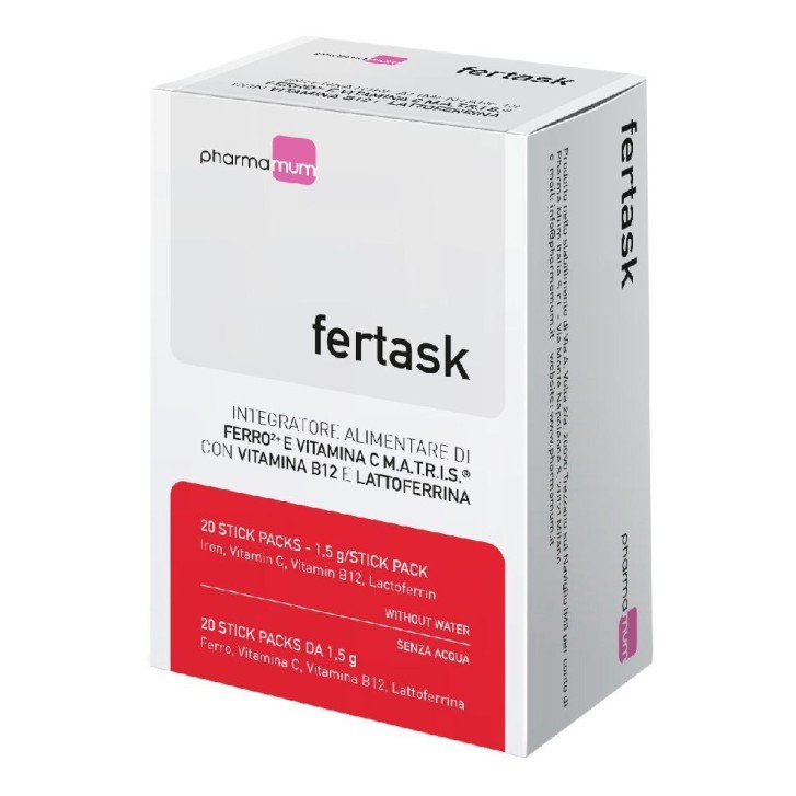 Fertask 20 Stick Pack - Integratore Alimentare