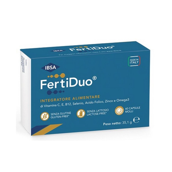 Fertiduo 60 (30+30) capsule - Integratore Alimentare