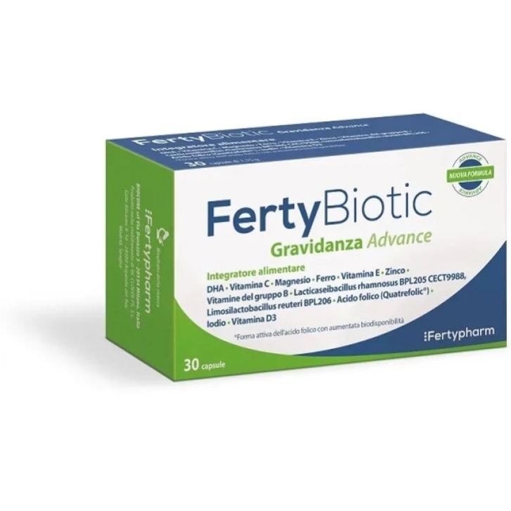 Fertybiotic Gravidanza Advance 30 capsule - Integratore Gravidanza